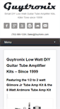 Mobile Screenshot of guytronix.com
